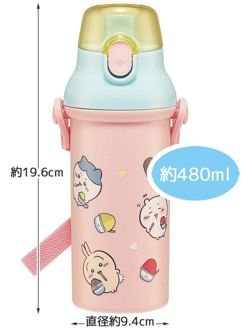 Chiikawa One-Touch Water Bottle 480ml