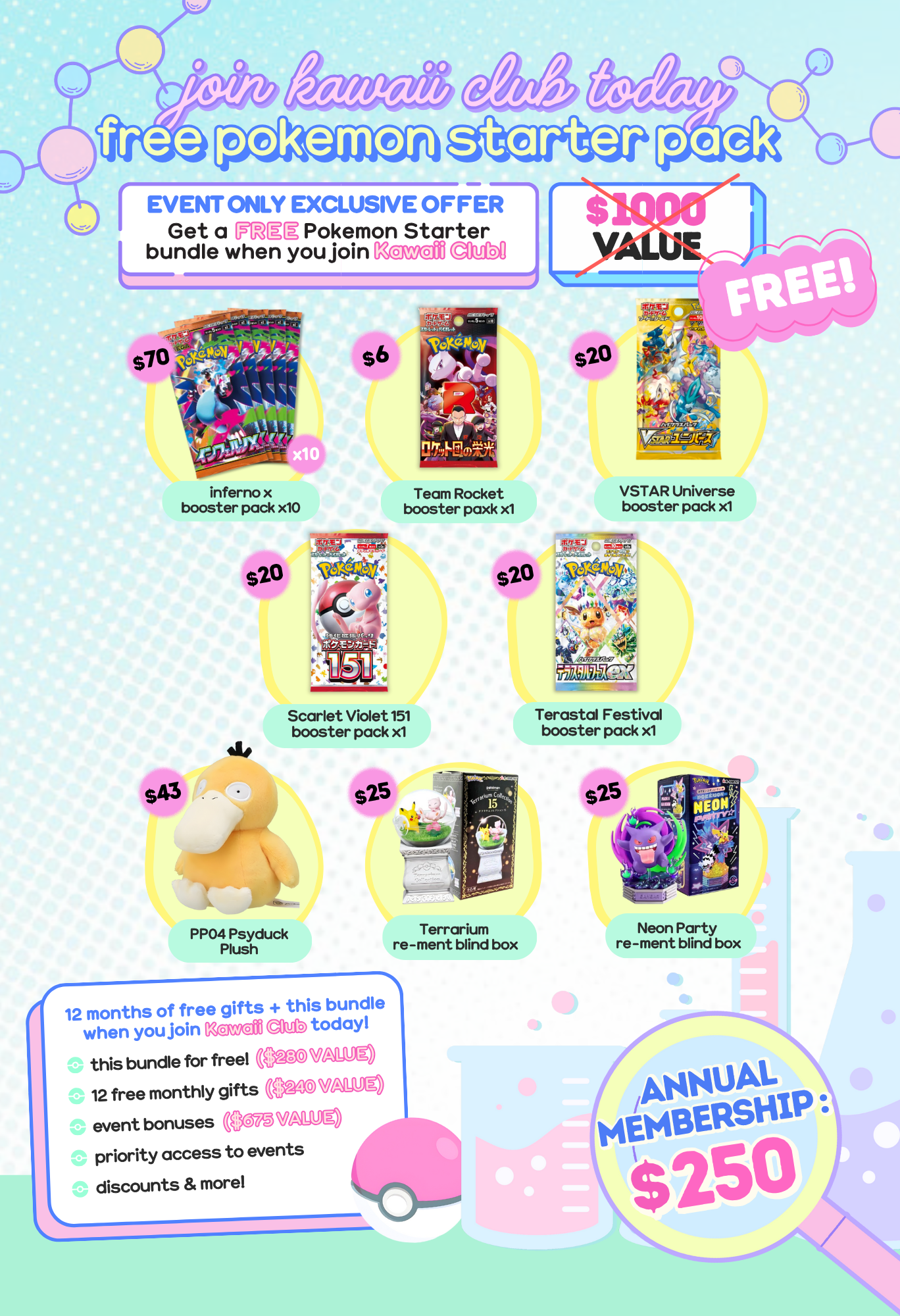 Kawaii Club Membership (Only 50 Memberships Available)