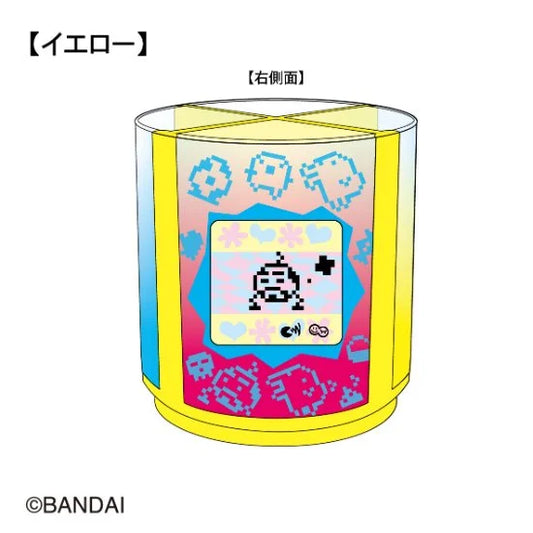 Tamagotchi Rotating Pen Stand Yellow