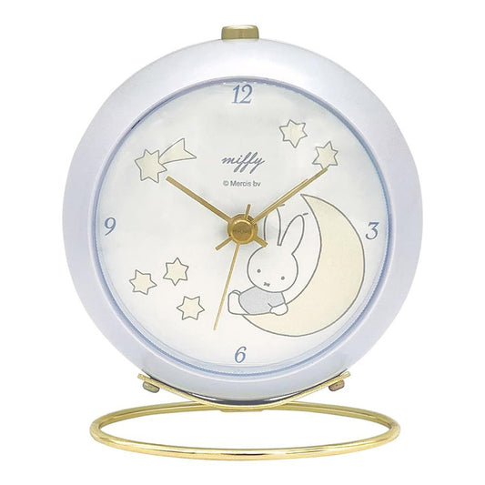 Miffy Ring Clock Pale Blue