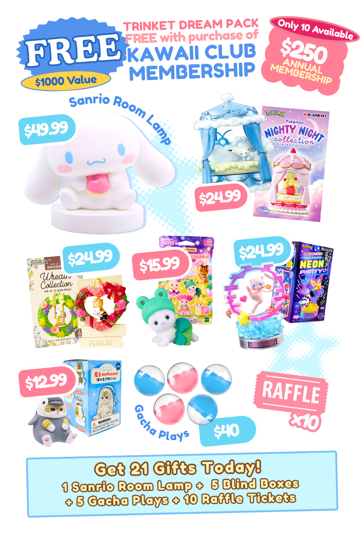 Kawaii Club Membership (Only 10 Memberships Available)