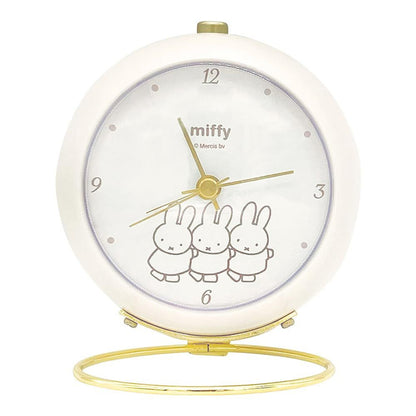 Miffy Ring Clock Ivory