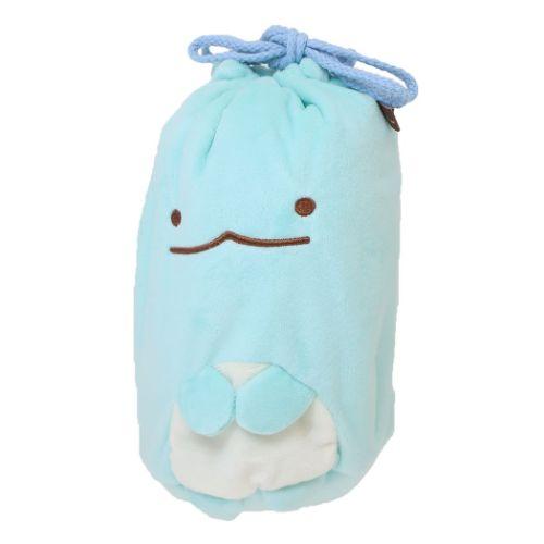 Sumikko Gurashi Blanket with Drawstring Bag Tokage