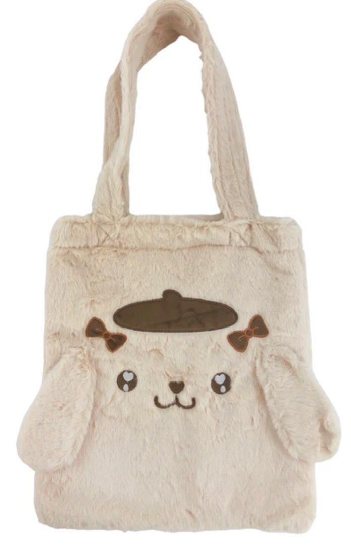 Pompompurin Fluffy Tote Bag