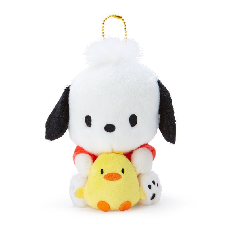 Pochacco and Pi-Chan Chick Keychain