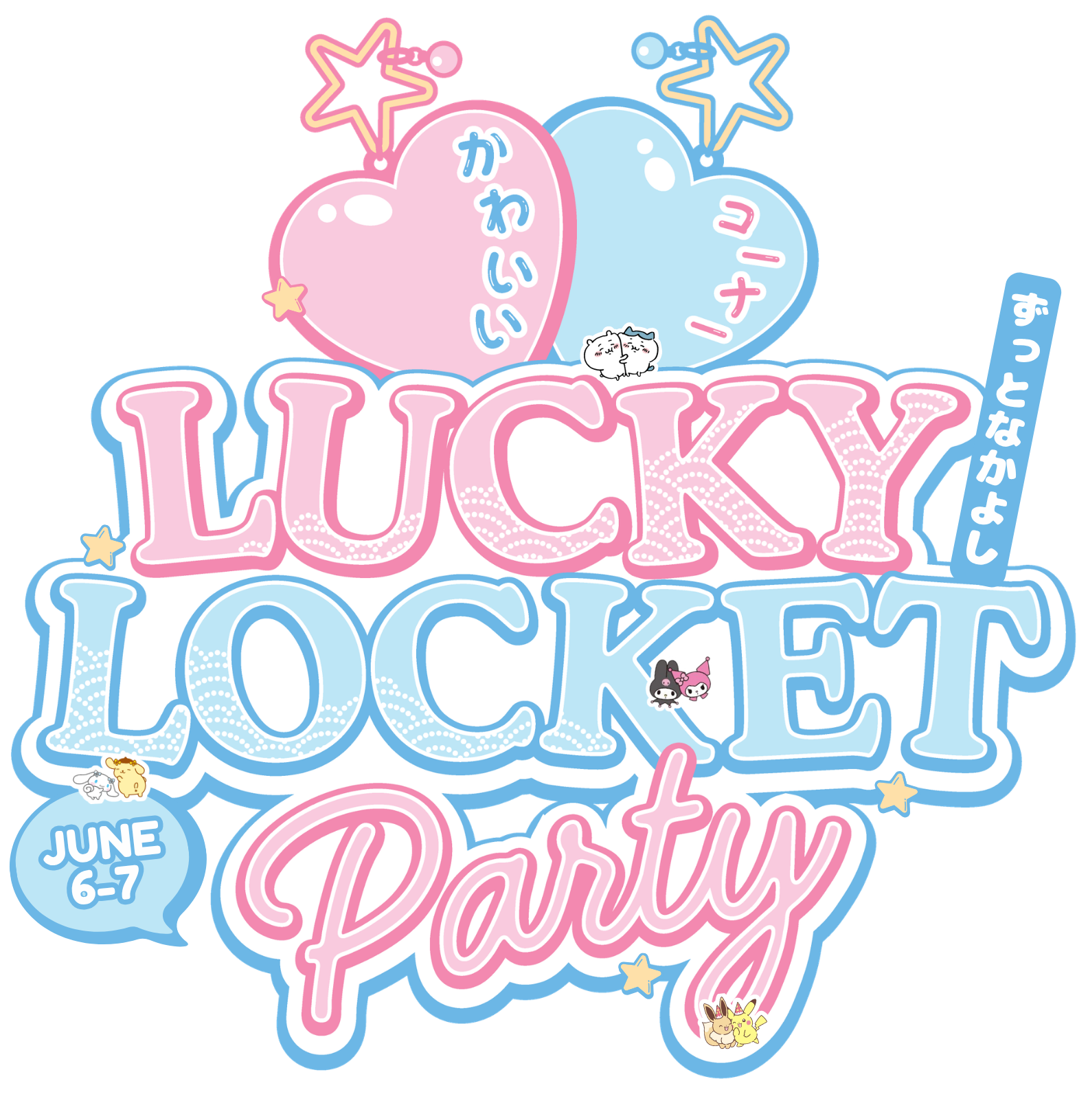 Lucky Locket Party · June 6–7