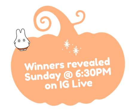Winners revealed Sunday @ 6:30PM on IG Live